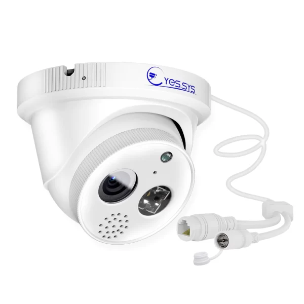Eyes.sys 2-Way Audio 2.8mm Wide Angle 8MP 4K POE Onvif Camera