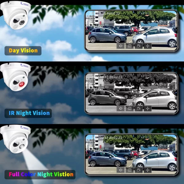 Eyes.sys 2-Way Audio 2.8mm Wide Angle 8MP 4K POE Onvif Camera - Image 6
