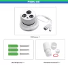 Audio 2.8mm Wide Angle 8MP 4K POE ColorVu Onvif Camera - Image 2