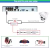 Audio 2.8mm Wide Angle 8MP 4K POE ColorVu Onvif Camera - Image 4