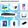 Eyes.sys 8CH 8MP 4K POE Onvif H.265 NVR Compatible Hikvision Camera - Image 6