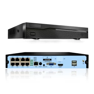 Eyes.sys 8CH 8MP 4K POE Onvif H.265 NVR Compatible Hikvision Camera