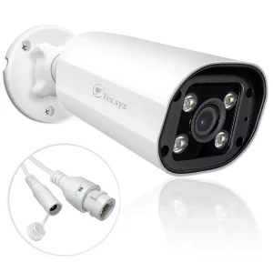Eyes.sys H.265 5MP/8MP 48V POE AI ColorVu HD Audio 4K Camera