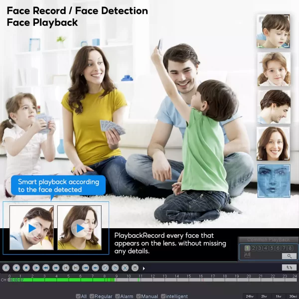16CH 4K 8MP Real Time POE NVR Compatible Hikvision Camera - Image 5