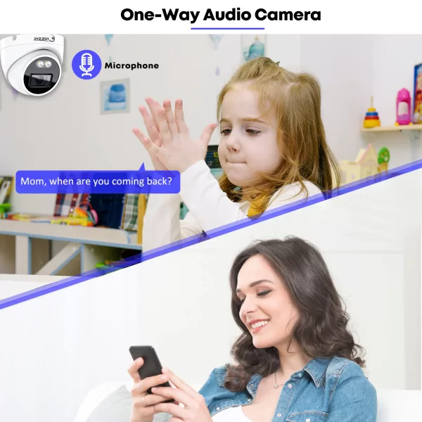 Eyes.sys 8pcs 8MP 4K Audio AI ColorVu Led Security Camera NVR System - Image 6