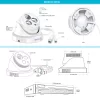 Eyes.sys 4pcs 5MP ColorVu Auido Dome Camera 8MP POE NVR System - Image 6