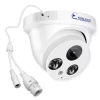 Audio 2.8mm Wide Angle 8MP 4K POE ColorVu Onvif Camera