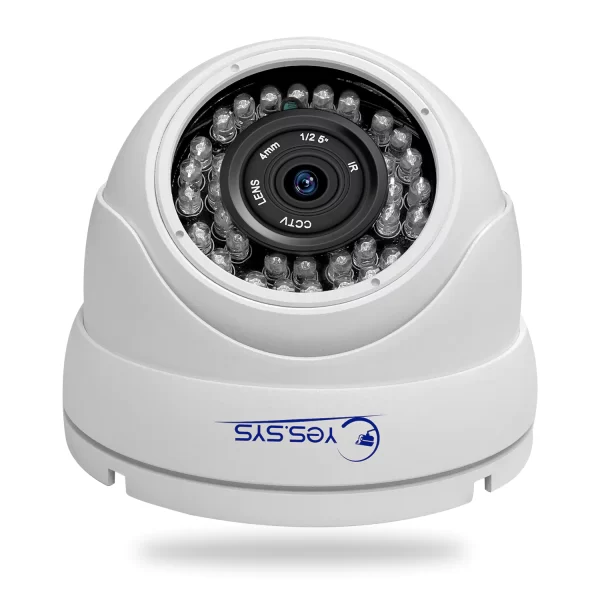 Eyes.sys 8MP 2160P 36IR Dome PoE H.265 4K Security Camera