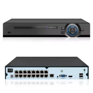 16CH 4K 8MP Real Time POE NVR Compatible Hikvision Camera